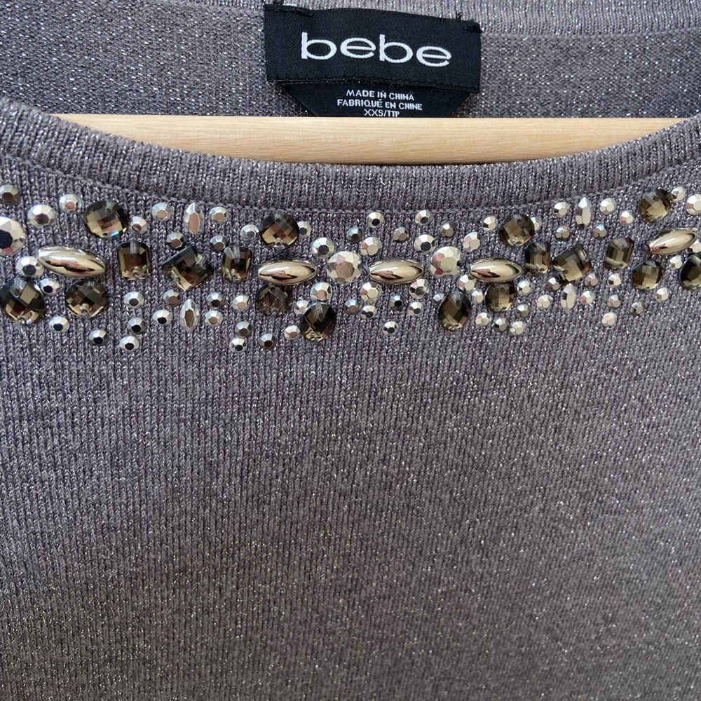 Gray Bebe Top - image 2